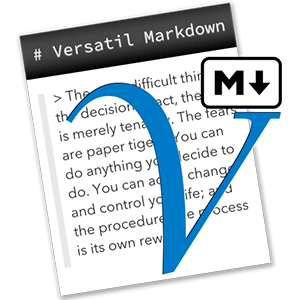 Versatil Markdown 2.1.1 for Mac 破解版 Markdown文本编辑器工具