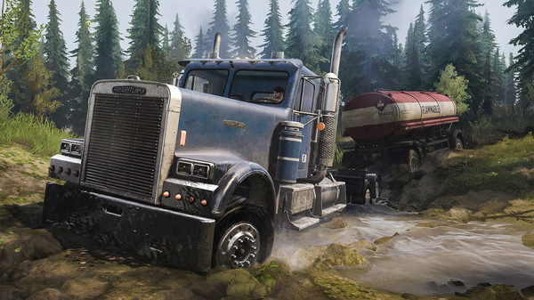 旋转轮胎:泥泞奔驰+美国荒野扩展 Spintires: MudRunner American Wilds Expansion mac