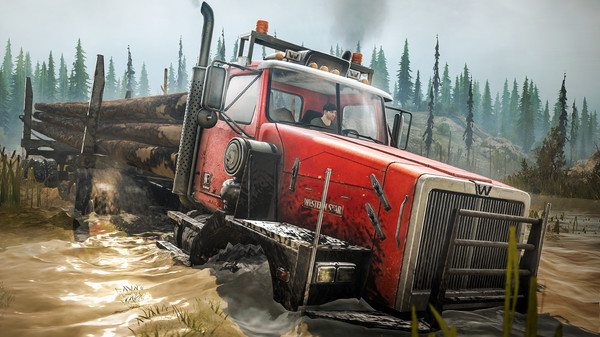 旋转轮胎:泥泞奔驰+美国荒野扩展 Spintires: MudRunner American Wilds Expansion mac