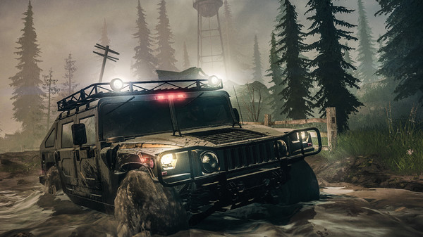 旋转轮胎:泥泞奔驰+美国荒野扩展 Spintires: MudRunner American Wilds Expansion mac