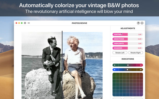 PhotosRevive v2.0.2 老照片修复重新上色 for mac