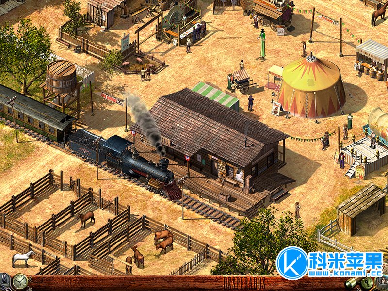 赏金奇兵：西部通缉令 Desperados: Wanted Dead or Alive for mac 2021重制版