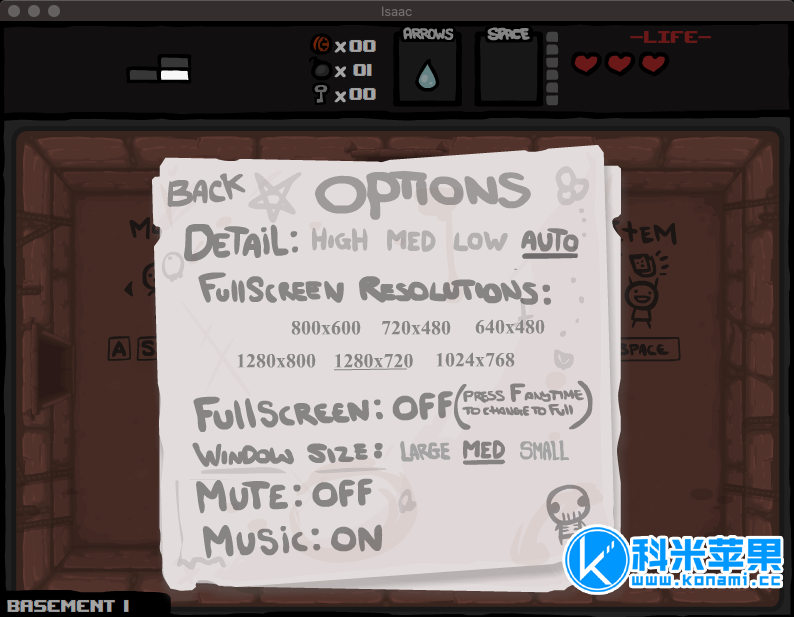 以撒的结合 The Binding of Isaac for mac 2021重制版