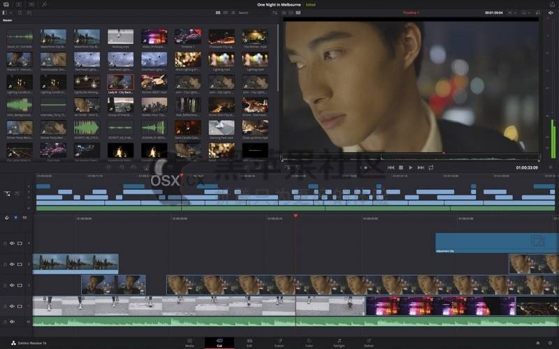 DaVinci Resolve Studio v17.2 For Mac 达芬奇世界顶级调色软件