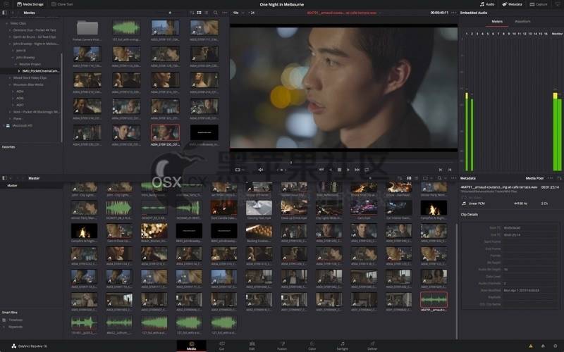 DaVinci Resolve Studio v17.2 For Mac 达芬奇世界顶级调色软件