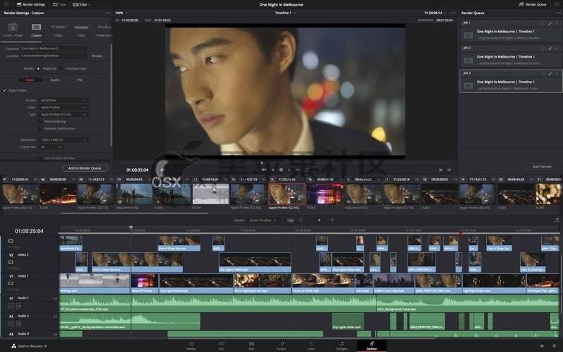 DaVinci Resolve Studio v17.2 For Mac 达芬奇世界顶级调色软件