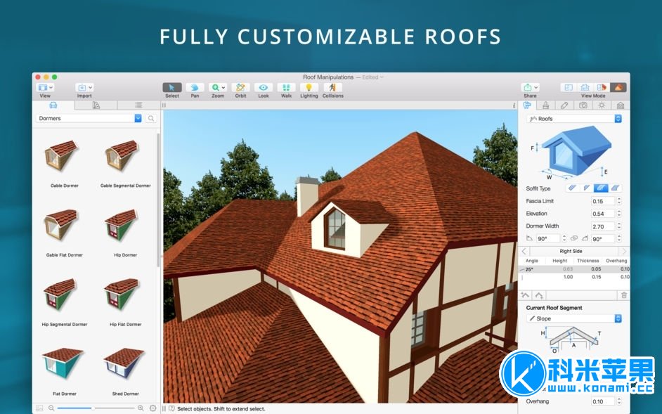 Live Home 3D Pro Edition v4.1.3 家装设计软件 for mac