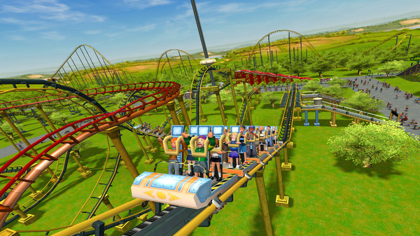 过山车大亨3完整版 水上乐园+野生动物园 RollerCoaster Tycoon for mac 2021重制版
