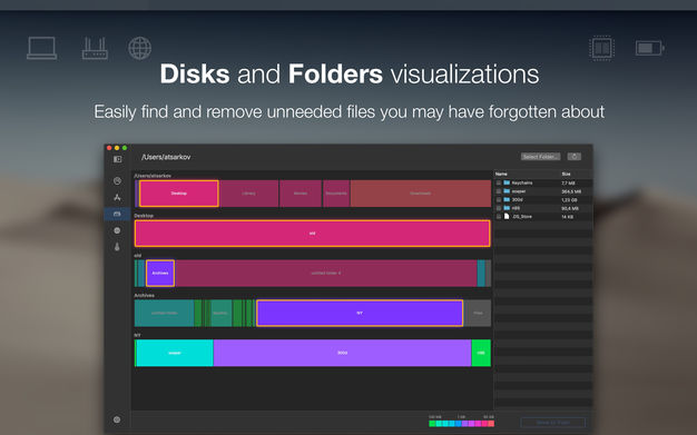 iStatistica Pro v5.0.1 先进的系统监控工具 for mac