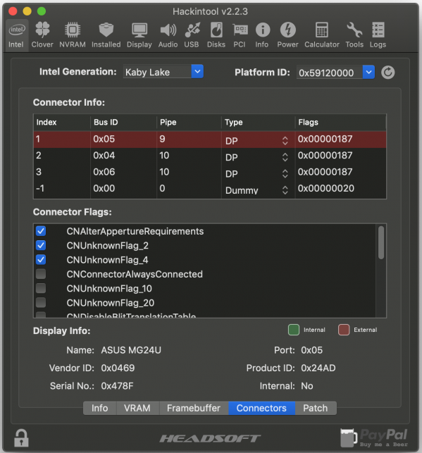 Hackintool v3.8.4 黑苹果万能驱动引导配置工具