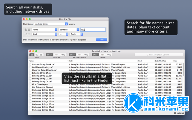 Find Any File (FAF) v2.3.2b12 文件查找增强工具 for mac