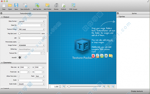 TexturePacker Mac