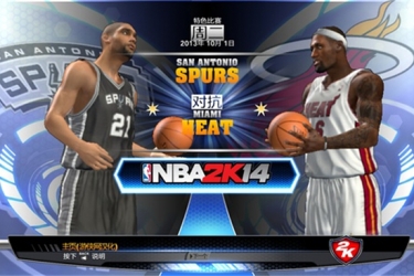 NBA 2K14 Mac版 中文版 NBA 2K14 Mac 职业篮球联赛 Mac版 苹果电脑 单机游戏 Mac游戏 亲手建立你的篮球王朝