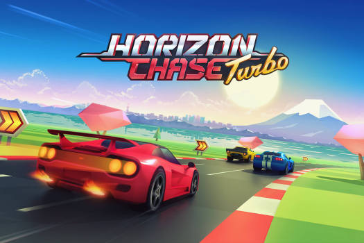 Horizon Chase Turbo《追踪地平线 Turbo》v2.5.1 for Mac 中文版 Low Poly风格赛车竞速游戏