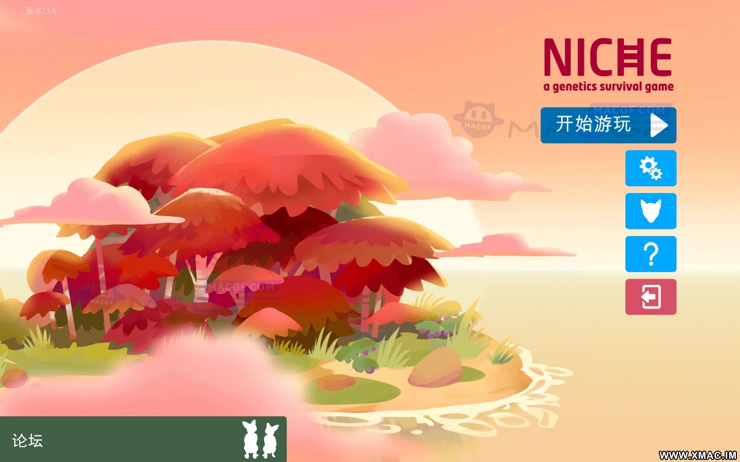 图片[1] - 「生态位：遗传学生存游戏」Niche – a genetics survival game v1.2.10 中文原生版 - MACGF