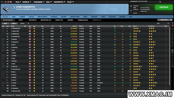 特许经营曲棍球经理12