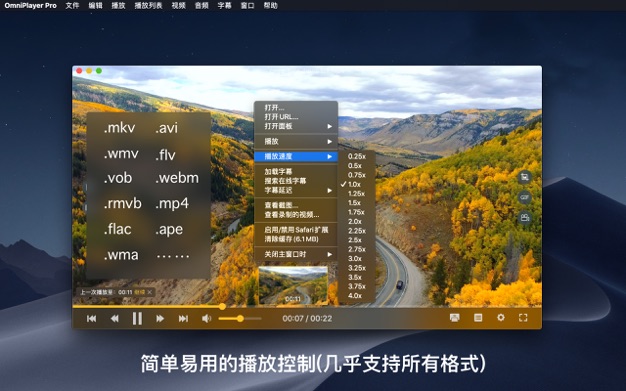 OmniPlayer Pro v1.4.7 全能影音播放器 for mac